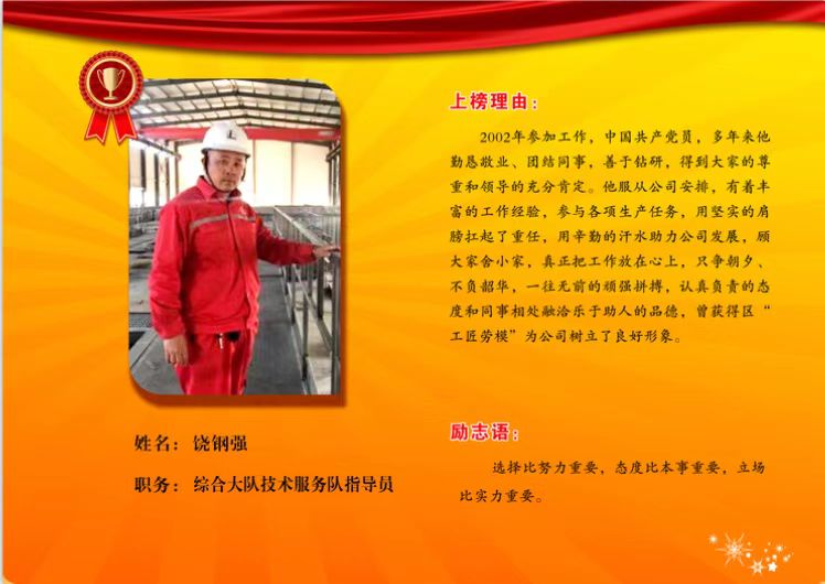 同邦公司银牌员工-----技术总监兼技术服务队指导